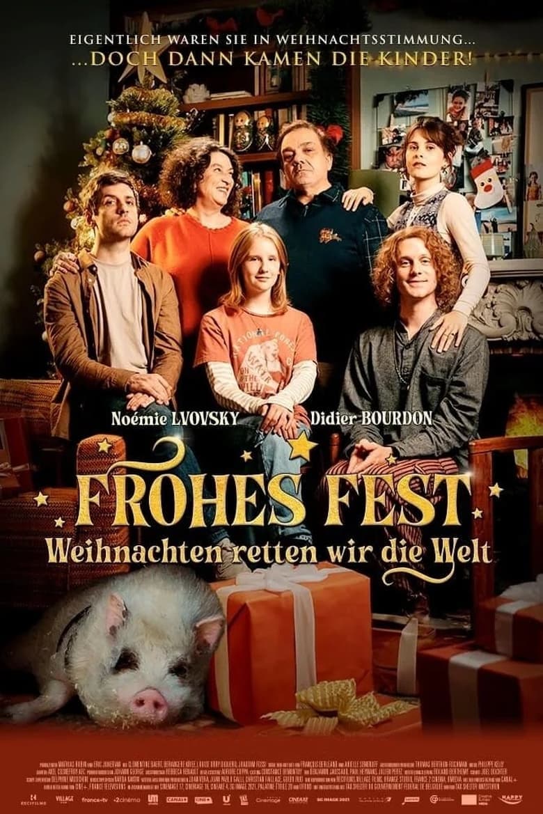 Frohes Fest – Weihnachten retten wir die Welt poster