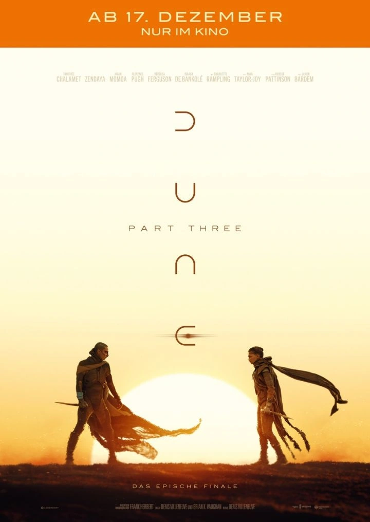 Dune: Part Three – Filmplakat