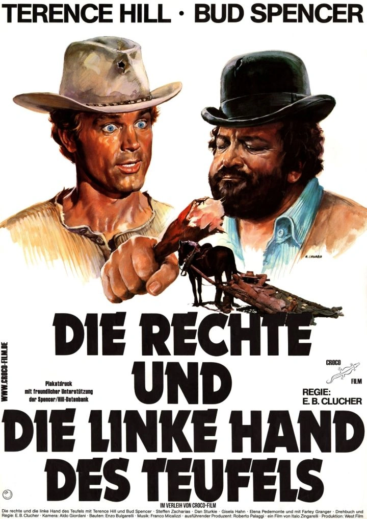 Die rechte und die linke Hand des Teufels – Filmplakat