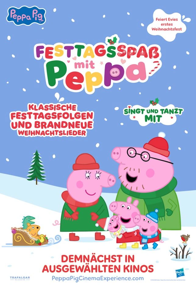 Festtagsspaß mit Peppa  Das Kinoerlebnis – Filmplakat