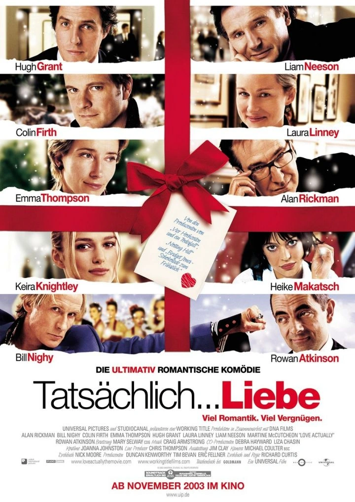 Filmplakat: Tatsächlich ... Liebe